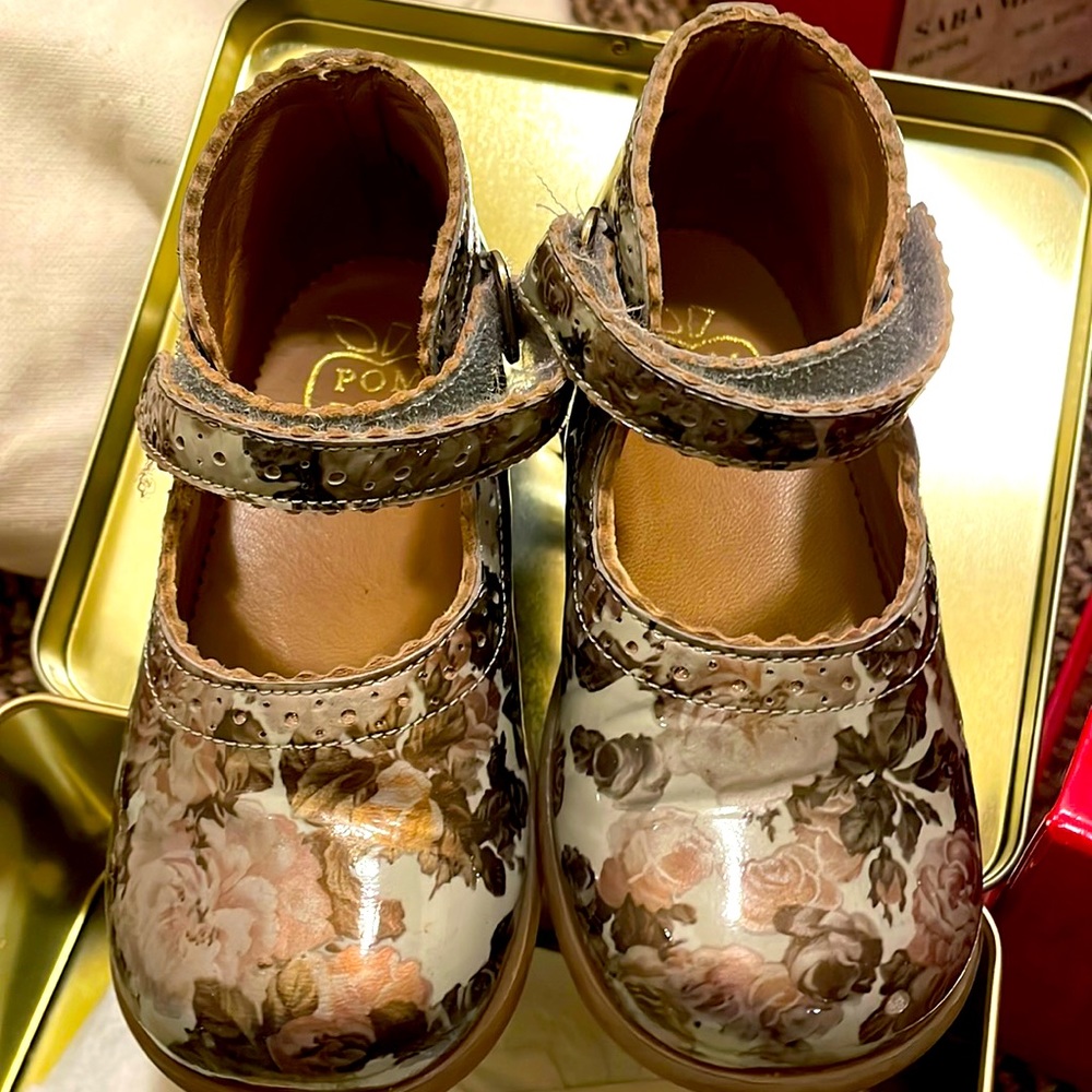PomD’api toddler girl’s dress shoes size EU23